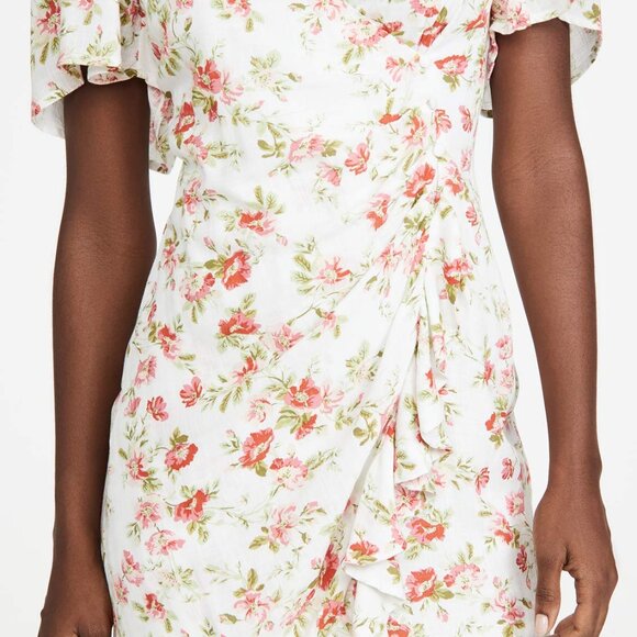 MINKPINK Medium Women's Uncharted Heart Mini Dress, Multi Color NWT - Picture 2 of 5